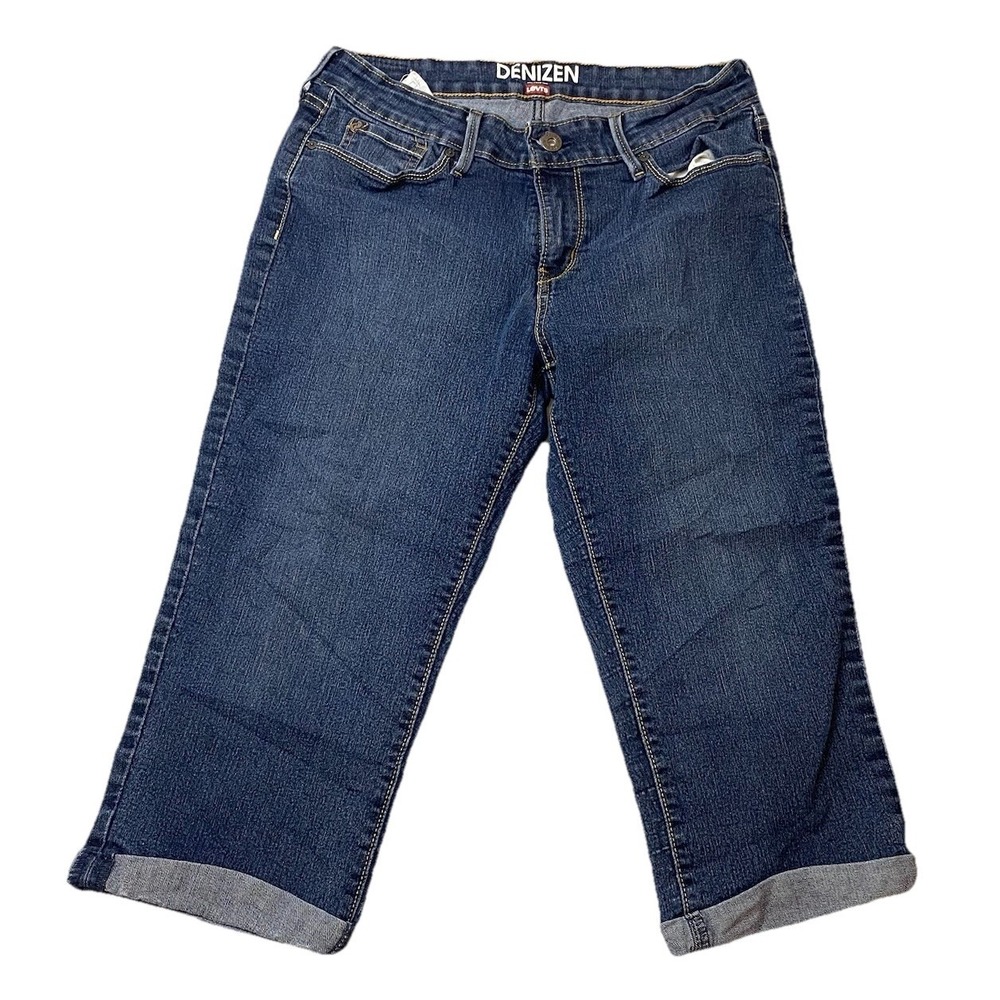 Denizen from Levi's Capri Pants Jeans Dark Wash Denim Women's 8
